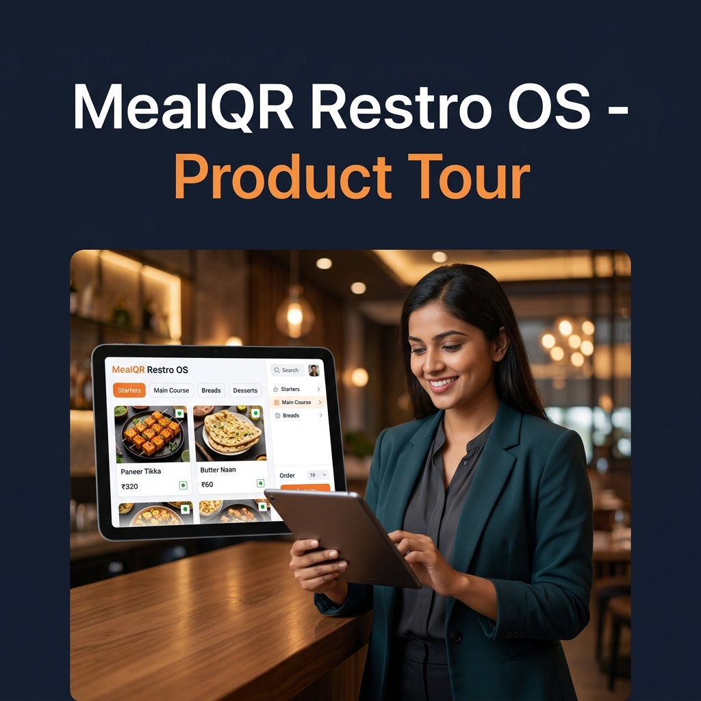 MealQR 60-Second Product Tour Video Preview